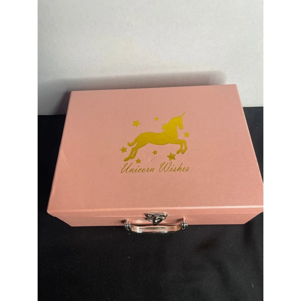 Bestisur Unicorn Gift DIY Craft Kit Girls Pink Sequin Bag Headband YYDZ03‎ NEW